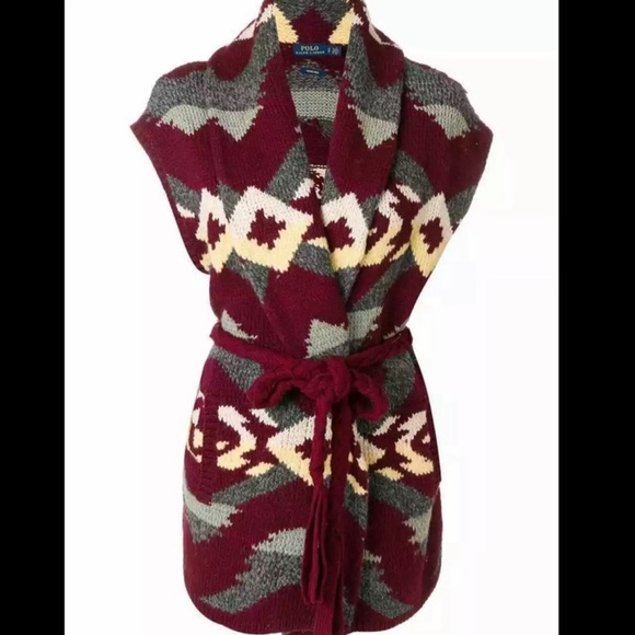 Polo Ralph Lauren Sweaters - HP! 🎉💕Polo Ralph Lauren Southwestern Sweater Vest